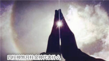 八字神煞月柱金神代表什么