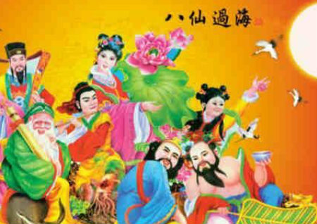 八仙过海挂图有什么风水作用 八仙过海挂图有什么风水作用