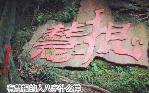 有慧根的人八字什么样 有慧根的人八字什么样