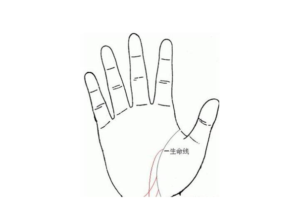 手相生命线的看法