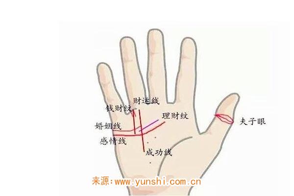 适合在外打拼的手相
