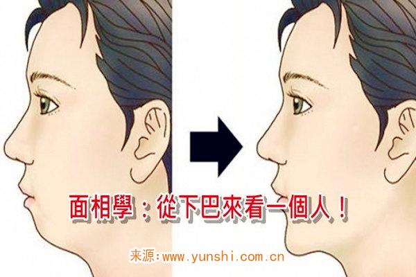 下巴面相看人生祸福