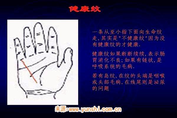 手相健康线看你身体情况