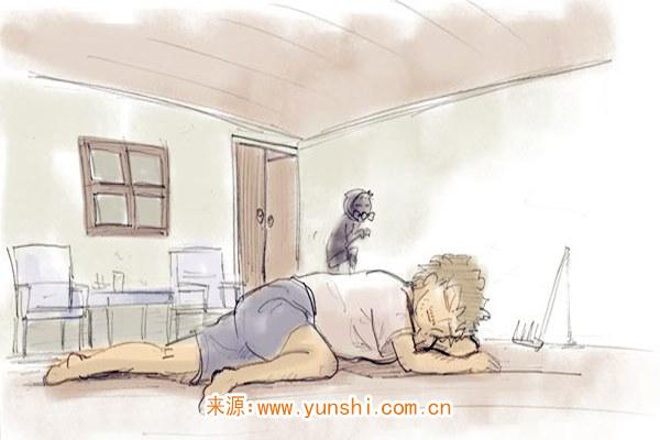 比较懒惰的长相