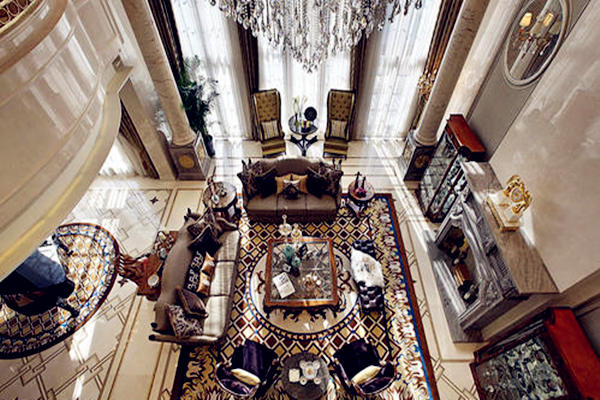 别墅客厅风水摆设 别墅客厅风水摆设