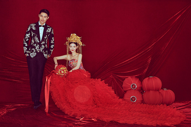 婚纱照在卧室怎么摆放？