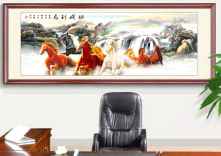 老板办公室挂什么字画好 老板办公室挂什么字画好