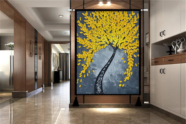 玄关风水画 玄关风水画