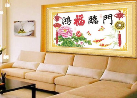 客厅挂什么刺绣可以镇宅辟邪 客厅挂什么刺绣可以镇宅辟邪