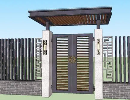 围墙大门尺寸多少为吉 围墙大门尺寸多少为吉