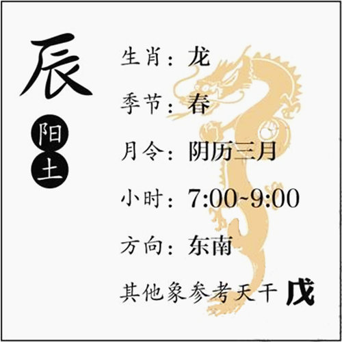 十二地支、辰土