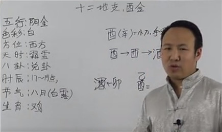 十二地支、酉金