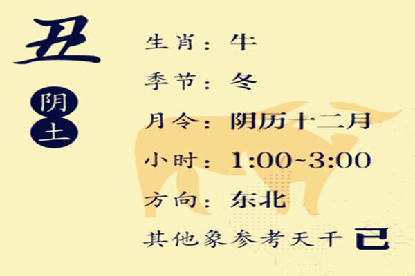 八字十二地支丑土 八字十二地支丑土