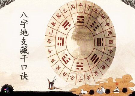 八字地支藏干口诀 八字地支藏干口诀