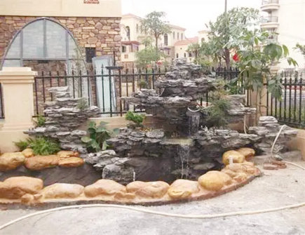 别墅院内假山水池的风水注意事项