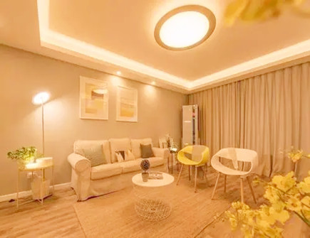 客厅安装什么灯最招财