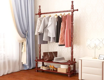卧室的衣帽架如何摆放风水好