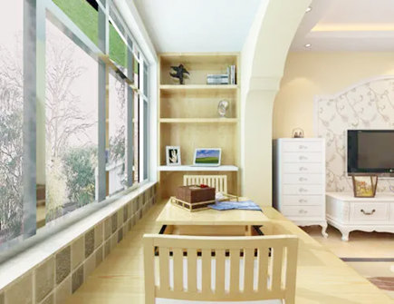 客厅开放阳台风水