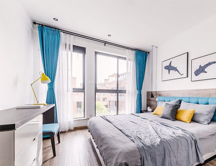 卧室聚财的窗帘颜色 卧室聚财的窗帘颜色