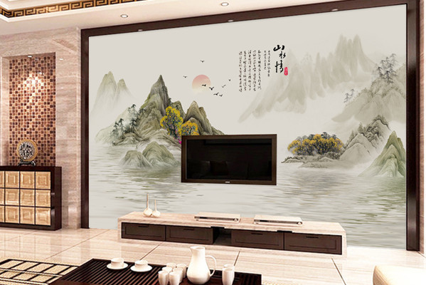 客厅招财风水电视背景墙 客厅招财风水电视背景墙