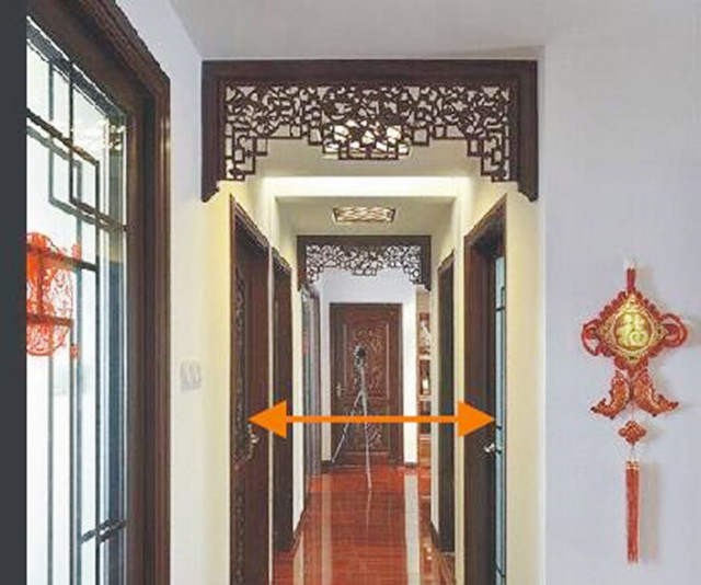 与邻居门对门的风水要如何化解

