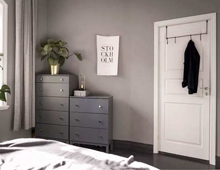 卧室门用灰色风水好不好