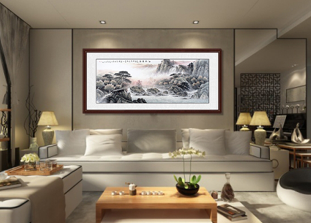 根据风水学家里挂什么画好

