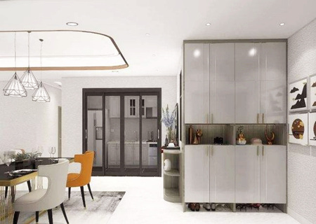 进门鞋柜上摆什么旺财