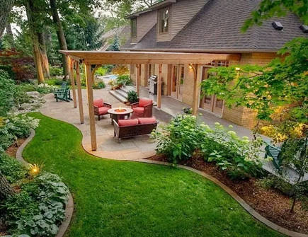 独栋别墅院子种花的风水