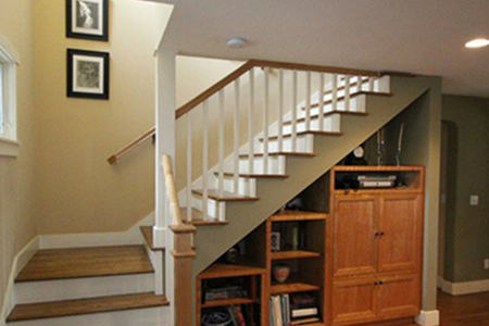 楼梯下面摆什么风水不好