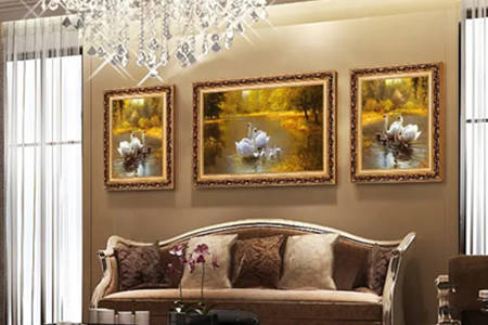 客厅挂什么画好风水