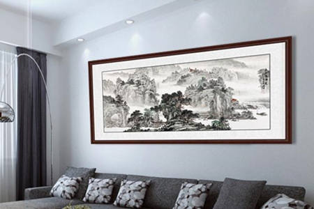 家中挂山水画风水讲究