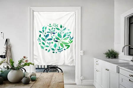 门帘什么颜色风水好