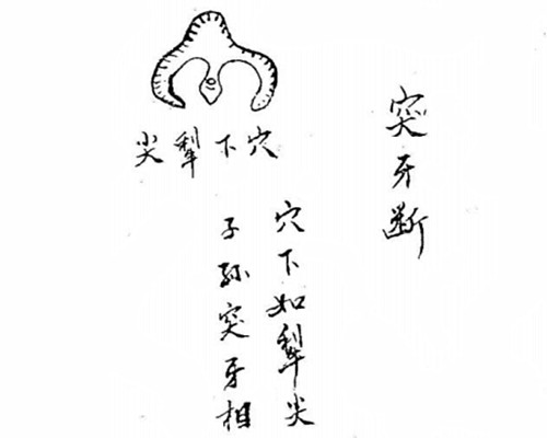 阴阳宅突牙断法？