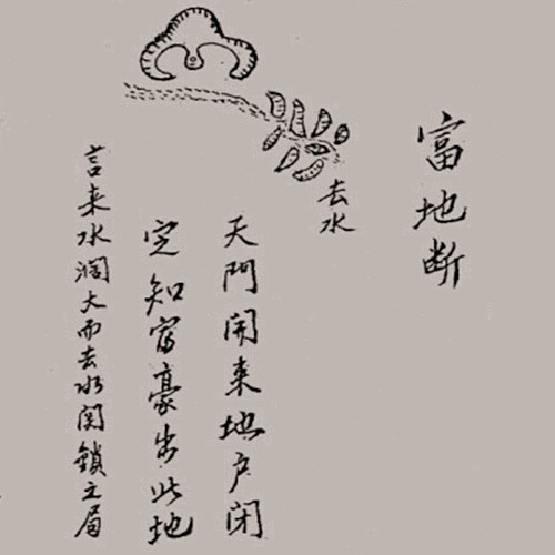 阴阳宅富地断法？