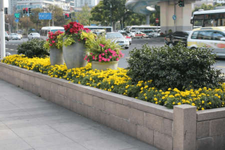 门前有花坛影响风水吗