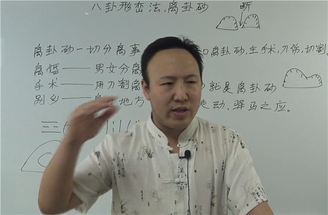八卦形峦法、离卦砂
