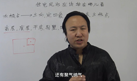 住宅风水应该站在哪里看？