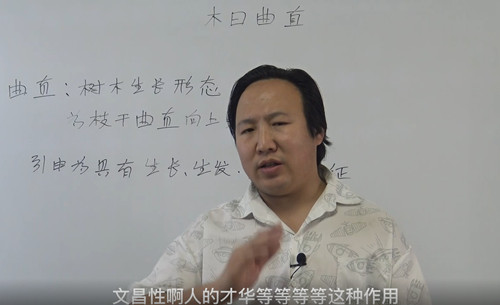 木曰曲直是什么意思？