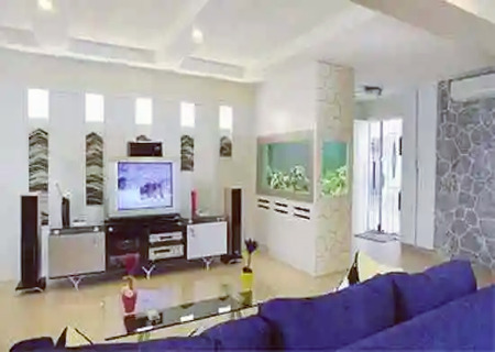 客厅摆放鱼缸风水讲究