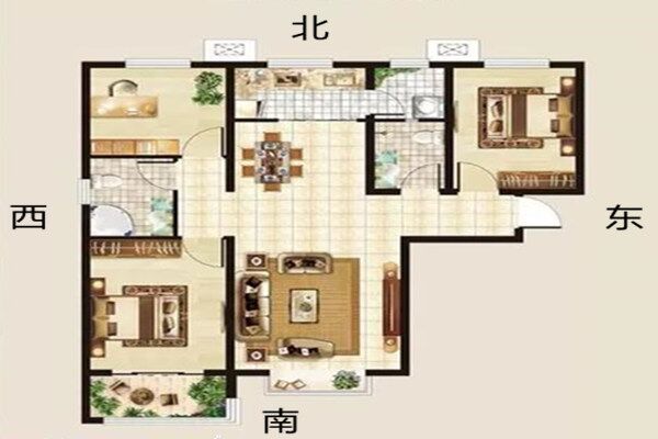 阳宅风水点窍之震宫