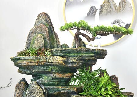 客厅假山摆放的风水禁忌