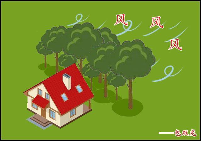 房子后方有道路如何化解?