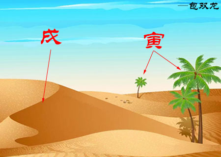 八字中寅木克戌土吗?