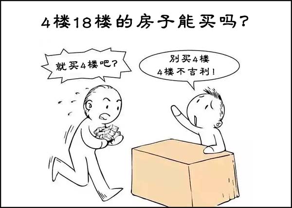 ​4楼18楼的房子能买吗？