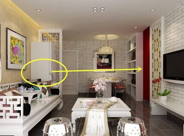 冰柜正对大门如何化解