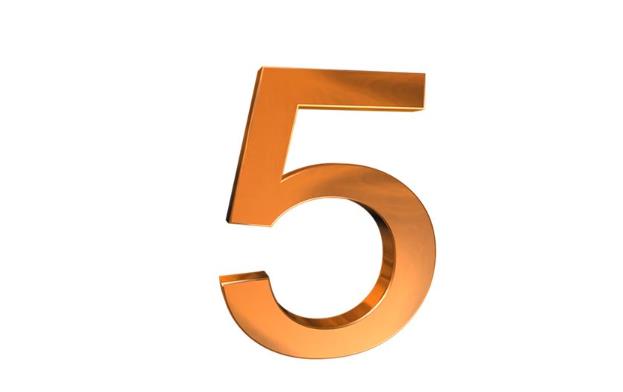 数字5有什么寓意