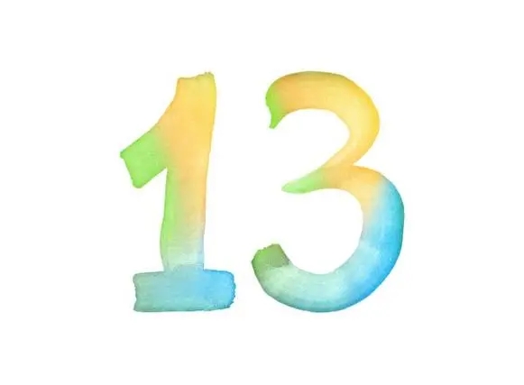 数字13的含义是什么