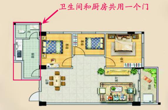 厨房隔壁厕所化解