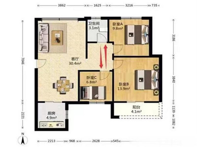 房子风水布局图解大全